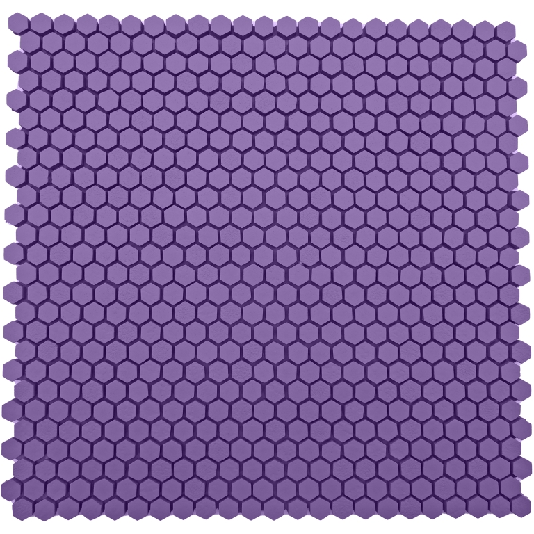 REVIFY - 0.4X0.5/11X11 HEXAGON, VIOLET, MATTE